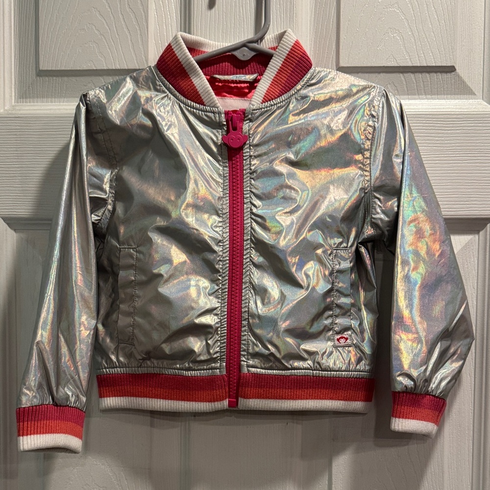 Appaman silver bomber jacket